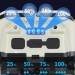 Фонарь налобный HX-816S-2COB(White+Red), Motion Sensor, Waterproof, 1x18650, ЗУ Type-C, Box