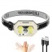 Фонарь налобный SH-S31-XPE+COB(White+Red), Motion Sensor, Li-Ion аккумулятор, ЗУ Type-C, Box