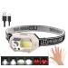 Фонарь налобный SH-S9-XPE+COB+3SMD(Red), Motion Sensor, Li-Ion аккумулятор, ЗУ Type-C, Box