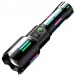 Фонарь NIGHT VISION FLUORESCENCE W515-PM10-TG, Power Bank, индикация заряда, 1x26650, ЗУ Type-C, zoom, Box