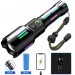 Фонарь NIGHT VISION FLUORESCENCE W515-PM10-TG, Power Bank, индикация заряда, 1x26650, ЗУ Type-C, zoom, Box
