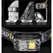 Фонарь налобный YY-19B-3SMD+2COB(White+Yellow+Red), Motion Sensor, Li-Ion аккум., ЗУ Type-C, магнит, Box