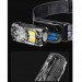 Фонарь налобный YY-19B-3SMD+2COB(White+Yellow+Red), Motion Sensor, Li-Ion аккум., ЗУ Type-C, магнит, Box