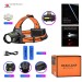 Фонарь налобный NIGHT VISION FLUORESCENCE BL-T203-TG+COB(White+Red), 2x18650, 1 РЕЖИМ, ЗУ Type-C, zoom
