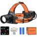 Фонарь налобный NIGHT VISION FLUORESCENCE BL-T210-TG, 2x18650, 1 РЕЖИМ, ЗУ Type-C, zoom