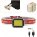 Фонарь налобный CY-2027-B-COB(white+red), Li-Ion аккумулятор, ЗУ Type-C