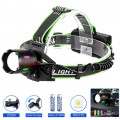 Фонарь налобный NIGHT VISION FLUORESCENCE PLD-903-TG, 1 РЕЖИМ, 2x18650, ЗУ Type-C, zoom
