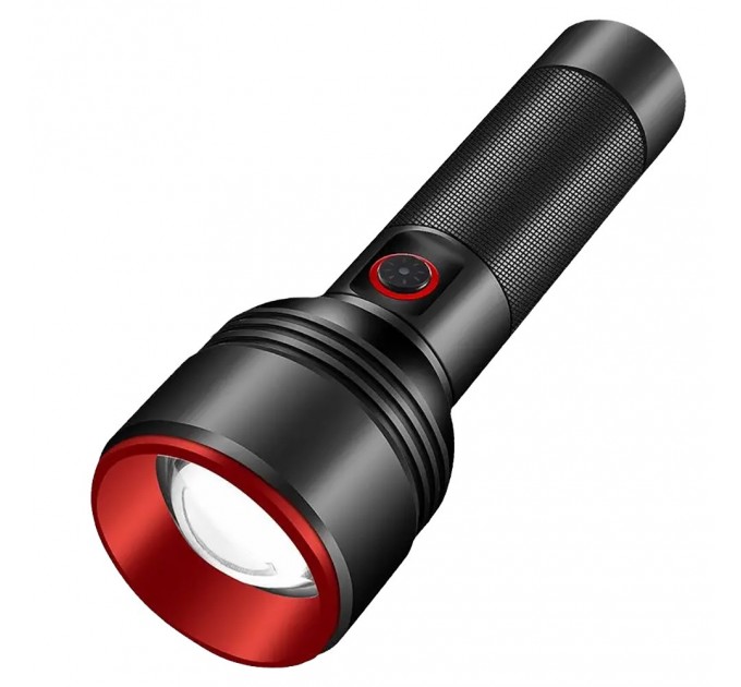 Фонарь SY-2208-TG, 1 РЕЖИМ, Power Bank, 1x18650, ЗУ Type-C, zoom, Box