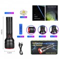 Фонарь SY-2208-TG, 1 РЕЖИМ, Power Bank, 1x18650, ЗУ Type-C, zoom, Box