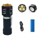 Фонарь NIGHT VISION FLUORESCENCE 301-3XTE, 1x18650, ЗУ Type-C, магнит, Box