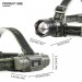 Фонарь налобный 8099 PM10-TG, 1x18650, ЗУ Type-C, zoom, Box