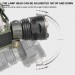 Фонарь налобный 8099 PM10-TG, 1x18650, ЗУ Type-C, zoom, Box