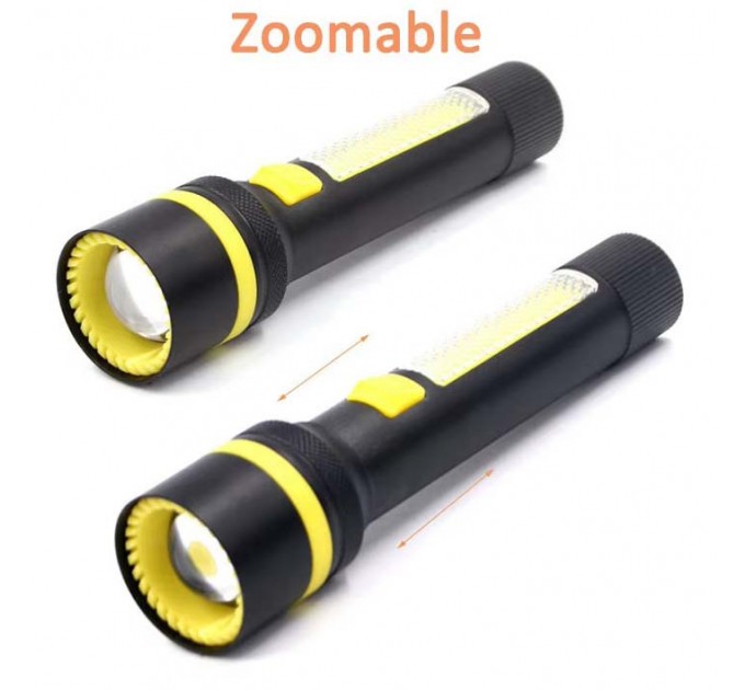 Фонарь 24094-WHITE LASER LED PM10-TG+COB(White+Red), Li-Ion аккумулятор, ЗУ Type-C, zoom