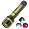 Фонарь 24094-WHITE LASER LED PM10-TG+COB(White+Red), Li-Ion аккумулятор, ЗУ Type-C, zoom