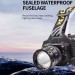 Фонарь налобный NIGHT VISION FLUORESCENCE BL-T701D-TG, Motion Sensor, 3x18650, Power Bank, ЗУ Type-C, zoom, Box