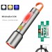 Фонарь BL-636-3TG (WHITE+YELLOW+BLUE)+COB(WHITE+RED), Li-Ion аккумулятор, ЗУ Type-C, zoom, Box