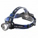 Фонарь налобный RN-1622-T6, 2x18650, ЗУ Type-C, zoom, Box