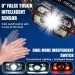 Фонарь налобный XS-09-LM+6SMD(WHITE+RED), Motion Sensor, Li-Ion аккум., ЗУ Type-C