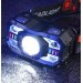 Фонарь налобный XS-09-LM+6SMD(WHITE+RED), Motion Sensor, Li-Ion аккум., ЗУ Type-C
