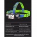 Фонарь налобный LG-07-LM(WHITE)+LM(YELLOW)+SMD(RED), Motion Sensor, Li-Ion аккум., ЗУ Type-C