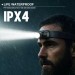 Фонарь налобный 5846-XPG, 1x16340, ЗУ Type-C, магнит, zoom, Box