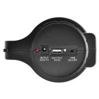 Фонарь переносной Luxury 2895U-5W+20SMD, Power Bank, встроенный аккум., ЗУ 220V