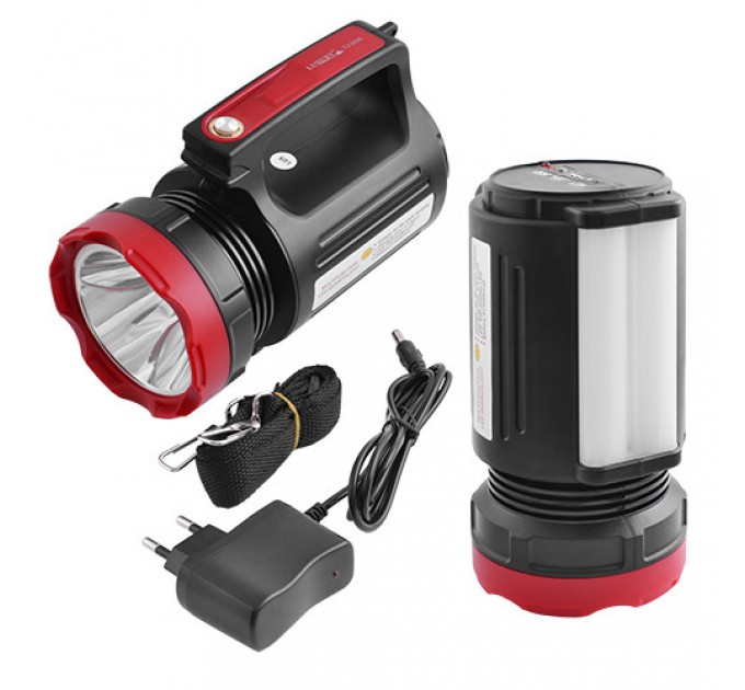 Фонарь переносной Luxury 2895U-5W+20SMD, Power Bank, встроенный аккум., ЗУ 220V