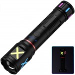 Фонарь PLD-CA166-3 1 РЕЖИМ WHITE LASER LED PM10-TG, 1х18650, индикация заряда, ЗУ Type-C, zoom, Box