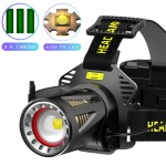 Фонарь налобный H610-WHITE LASER LED PM50-TG, Motion Sensor, 3x18650, Power Bank, ЗУ Type-C, zoom Фонарь налобный H610-WHITE LASER LED PM50-TG, Motion Sensor, 3x18650, Power Bank, ЗУ Type-C, zoom