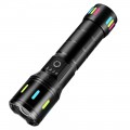 Фонарь NIGHT VISION FLUORESCENCE CA171-D 1 РЕЖИМ WHITE LASER LED PM10-TG, индикация заряда, 1x18650/3xAAA, ЗУ Type-C, zoom, Box