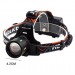 Фонарь налобный NIGHT VISION FLUORESCENCE BL-T207-TG, 2x18650, 1 РЕЖИМ, ЗУ Type-C, zoom