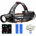 Фонарь налобный NIGHT VISION FLUORESCENCE BL-T207-TG, 2x18650, 1 РЕЖИМ, ЗУ Type-C, zoom