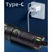 Фонарь NIGHT VISION FLUORESCENCE 701-PM10-TG, Li-Ion аккум., ЗУ Type-C, индикация заряда, zoom