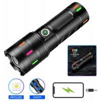 Фонарь NIGHT VISION FLUORESCENCE 701-PM10-TG, Li-Ion аккум., ЗУ Type-C, индикация заряда, zoom