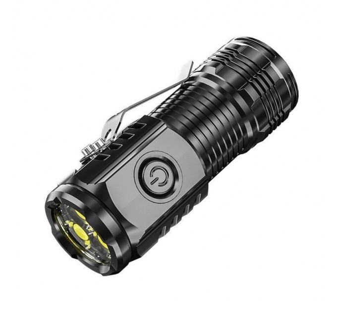 Фонарь HP01B-3LED, Li-Ion аккумулятор, ЗУ Type-C, магнит, Box