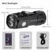 Фонарь HP01B-3LED, Li-Ion аккумулятор, ЗУ Type-C, магнит, Box