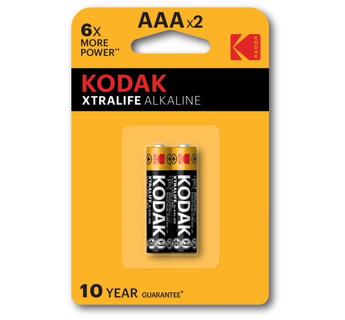 Батарейка Kodak XtraLife LR03 1x2 шт. блістер