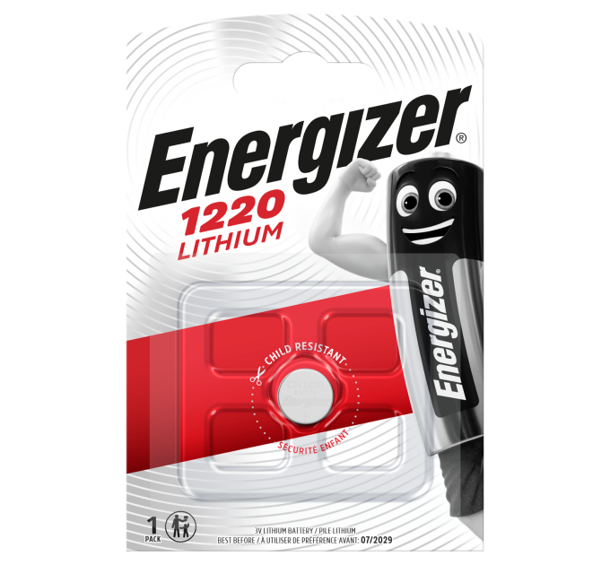 Батарейка ENERGIZER CR1220 Lithium 1шт.