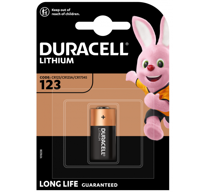 Батарейка Duracell DL 123 1 шт.