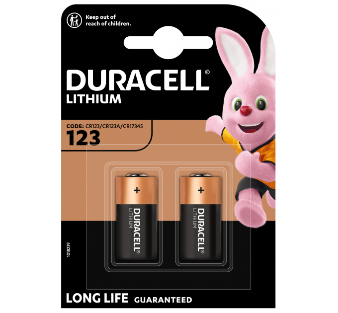 Батарейка Duracell DL 123 2 шт.