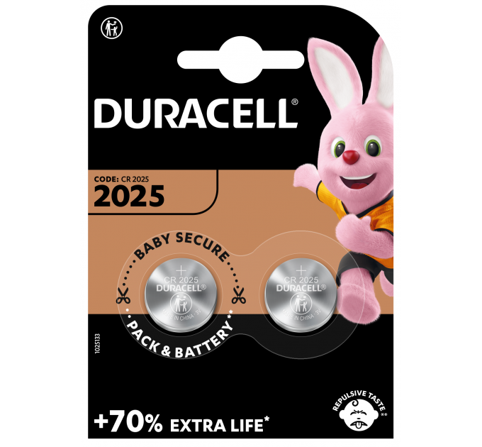 Батарейка Duracell DL2025 DSN 2 шт.