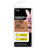 Батарейка Duracell HA 10 6 шт.