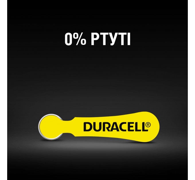 Батарейка Duracell HA 10 6 шт.