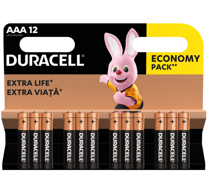 Батарейка Duracell LR03 MN2400 1x12 шт.