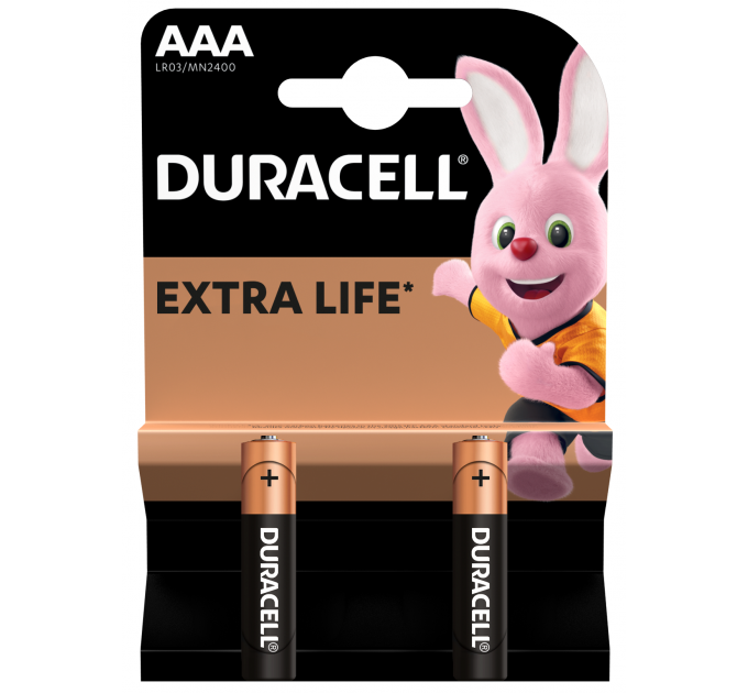 Батарейка Duracell LR03 MN2400 1x2 шт.