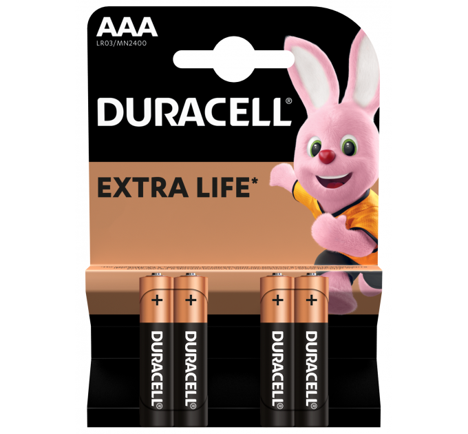 Батарейка Duracell LR03 MN2400 1x4 шт.