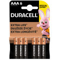 Батарейка Duracell LR03 MN2400 1х6 шт.