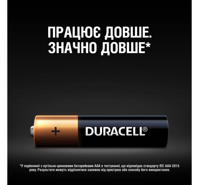 Батарейка Duracell LR03 MN2400 1х6 шт.