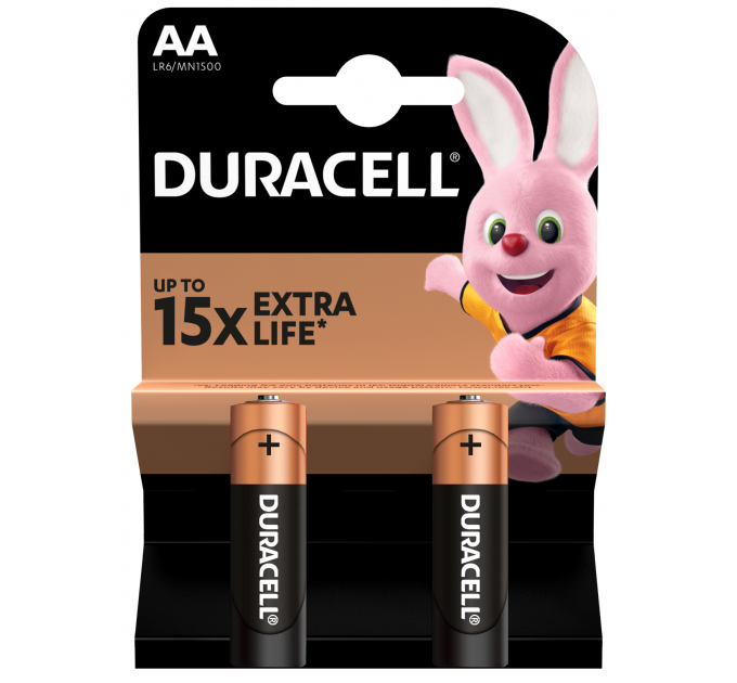 Батарейка Duracell LR06 MN1500 1x2 шт.