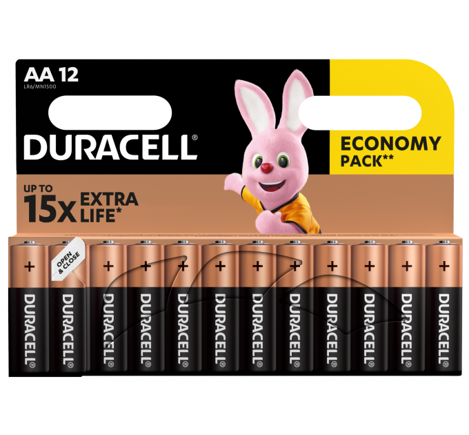 Батарейка Duracell LR06 MN1500 1х12 шт.
